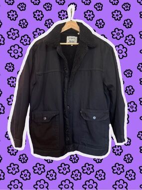 Levi’s Made & Crafted Long Fleece Trucker Jacket